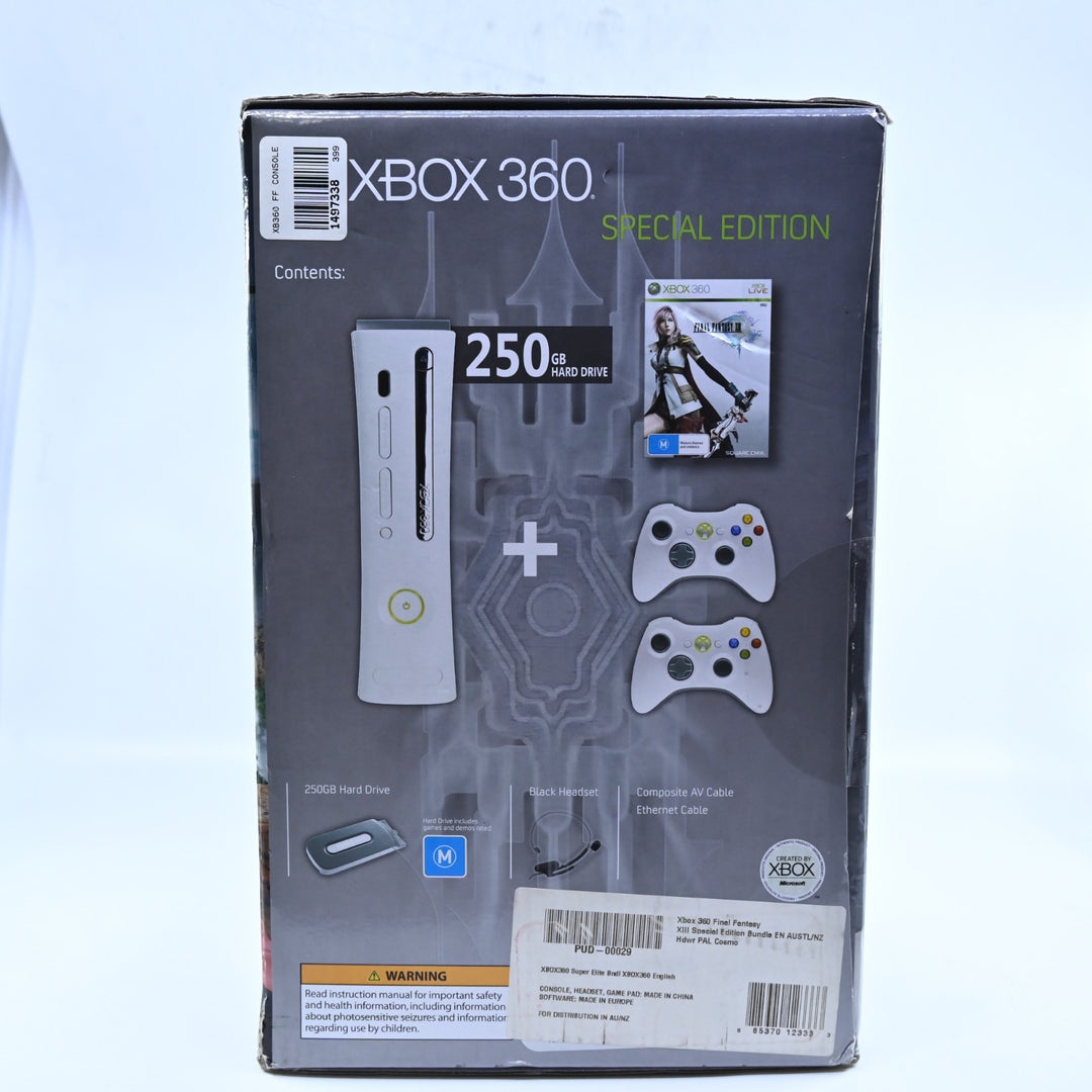 SEALED! Final Fantasy XIII - Special Edition - Xbox 360 Boxed Console - PAL