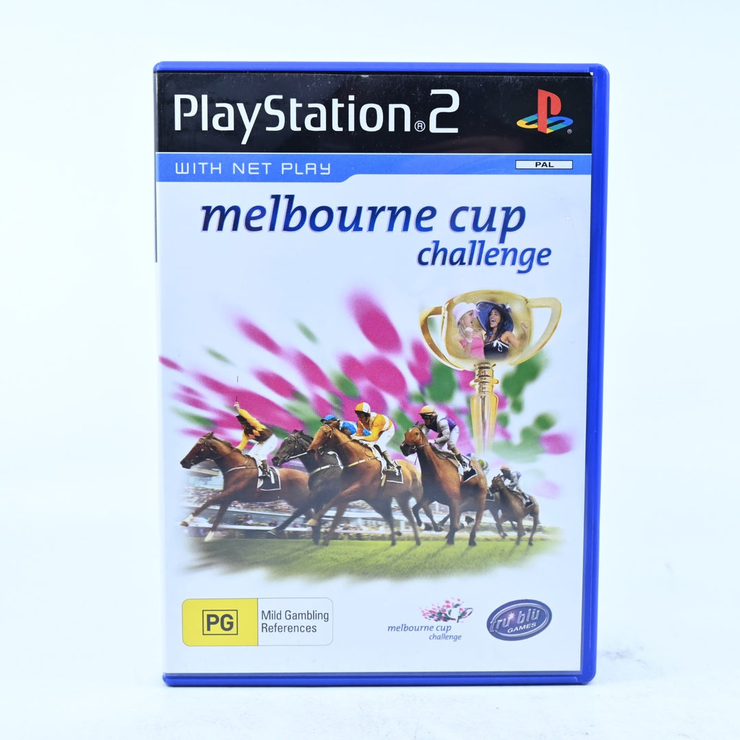 Melbourne Cup Challenge - Sony Playstation 2 / PS2 Game + Manual - PAL