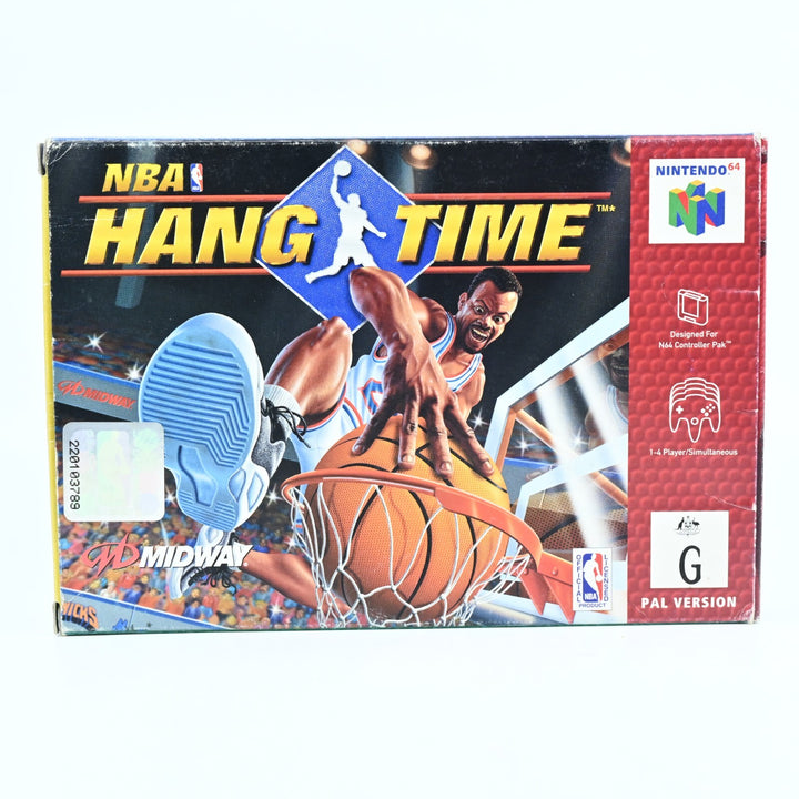 NBA Hang Time - N64 / Nintendo 64 Boxed Game - PAL - FREE POST!