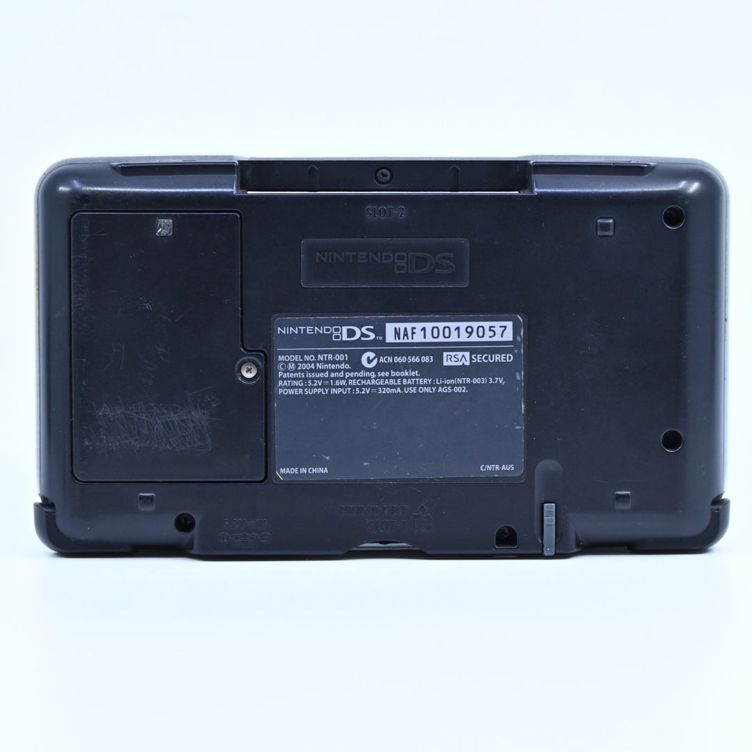 Silver Original DS - Hinge Damaged - Nintendo DS Console - PAL - FREE POST!