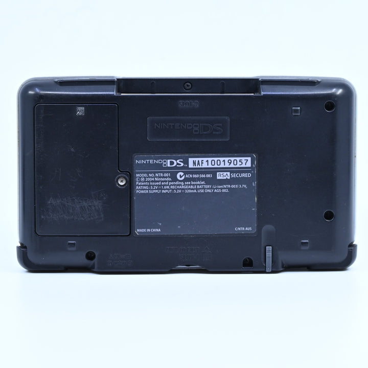 Silver Original DS - Hinge Damaged - Nintendo DS Console - PAL - FREE POST!
