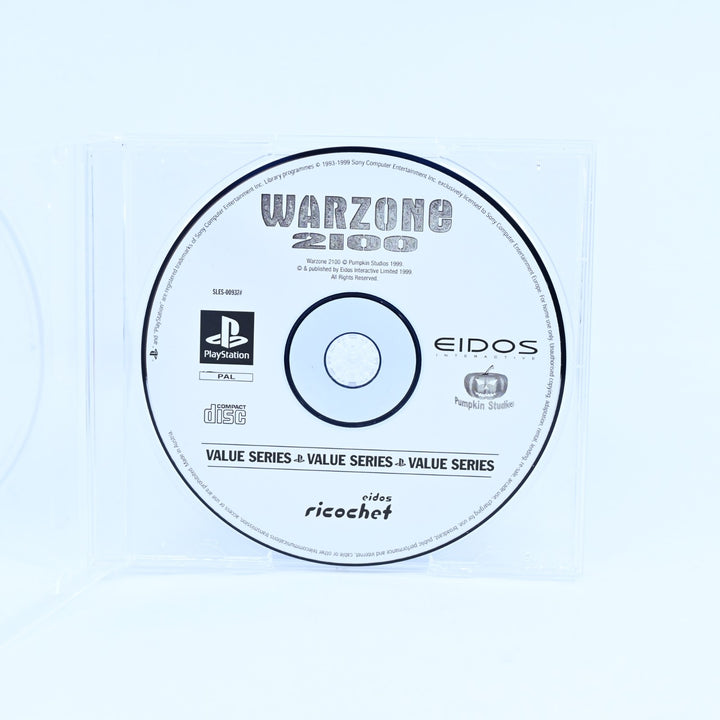 Warzone 2100  - Sony Playstation 1 Game / PS1 Game - Disc Only - MINT DISC!
