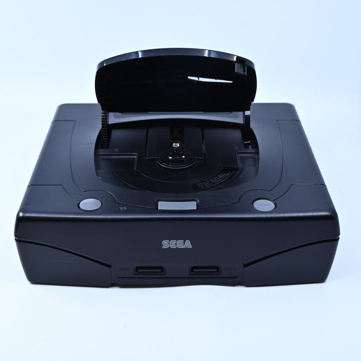 Black - Sega Saturn Console - PAL - Replaced CMOS Battery - FREE POST!