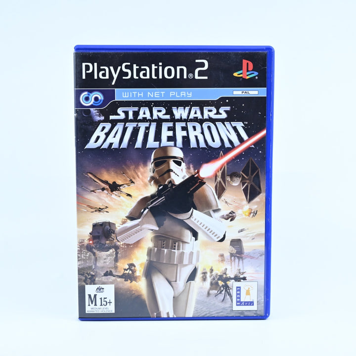 Star Wars Battlefront - Sony Playstation 2 / PS2 Game - No Manual - PAL
