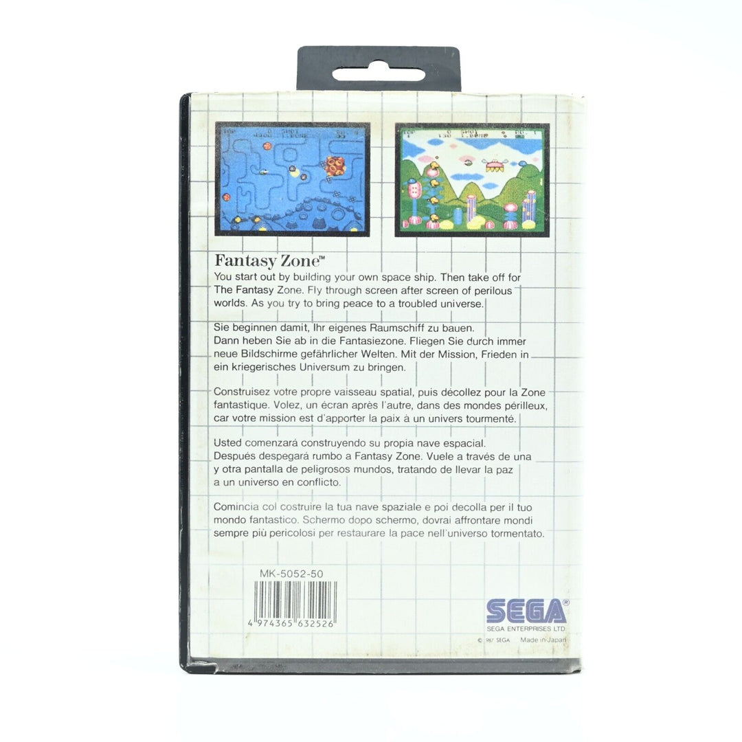 Fantasy Zone - Sega Master System Game - PAL - FREE POST!