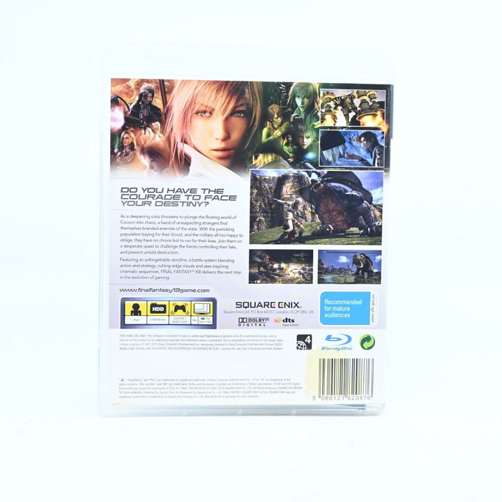 Final Fantasy XIII - Sony Playstation 3 / PS3 Game + Manual