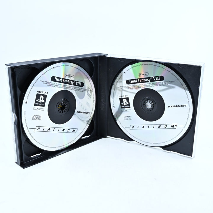 Final Fantasy VIII 8 - Sony Playstation 1 / PS1 Game + Manual - PAL - MINT DISC!