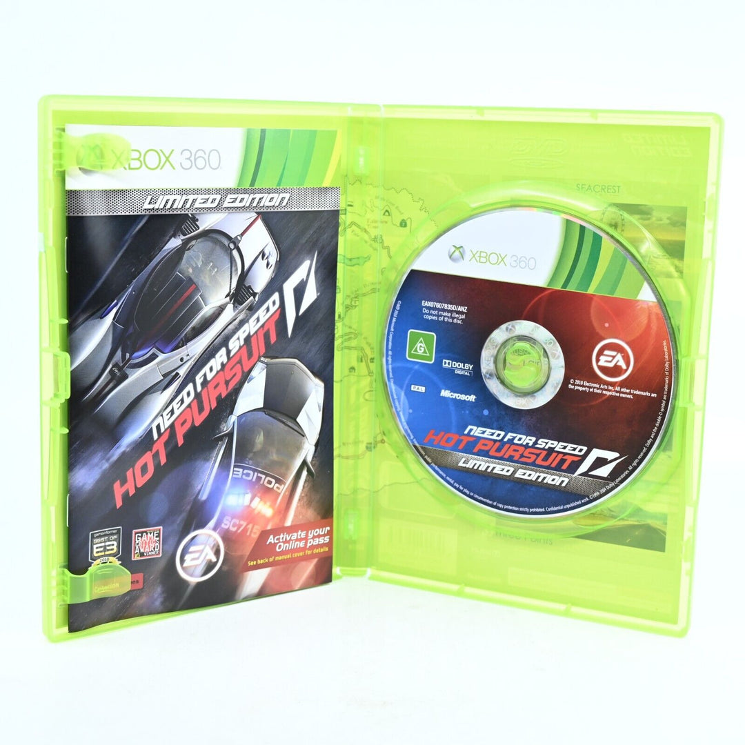 Need for Speed: Hot Pursuit - Limited Edition - Xbox 360 Game + Manual - PAL