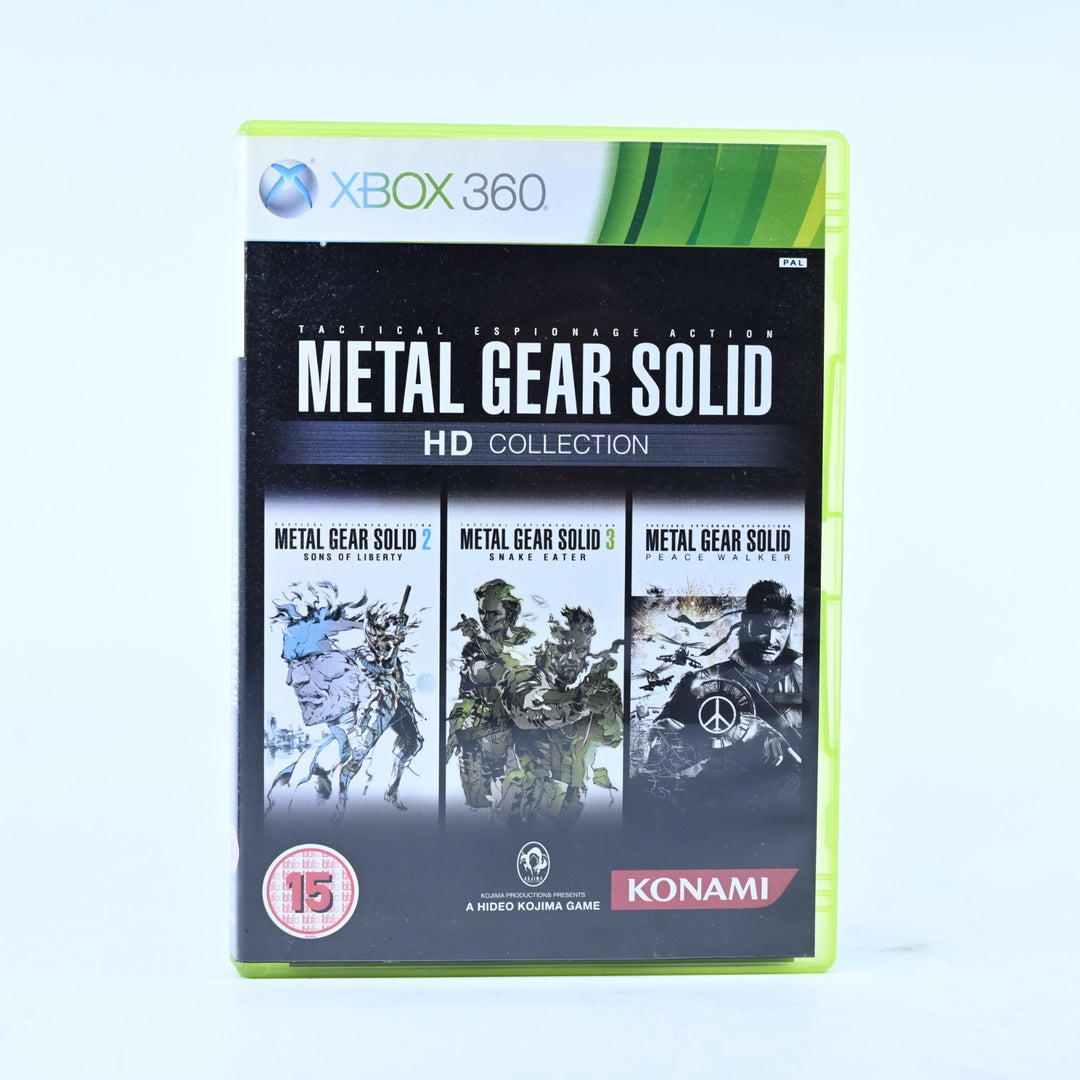 Metal Gear Solid HD Collection - Xbox 360 Game + Manual - PAL - MINT DISC!
