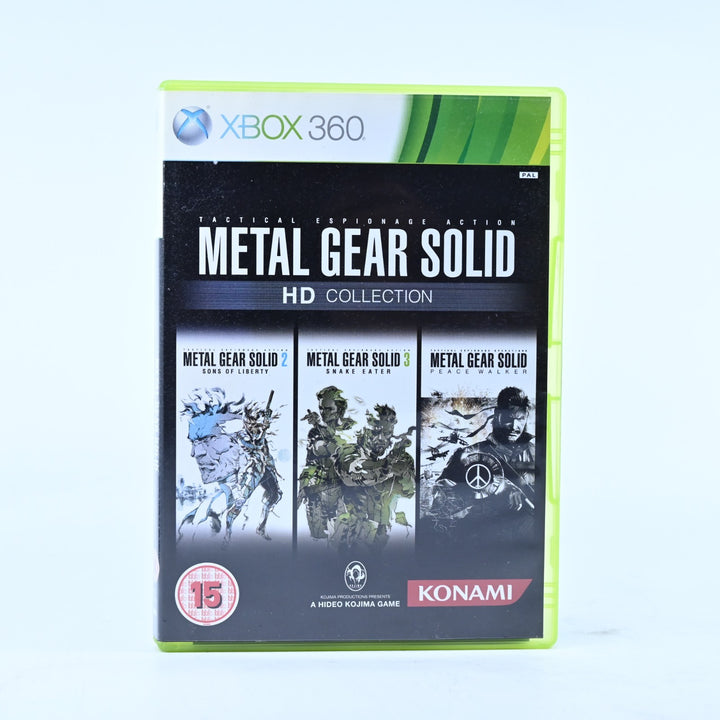 Metal Gear Solid HD Collection - Xbox 360 Game + Manual - PAL - MINT DISC!