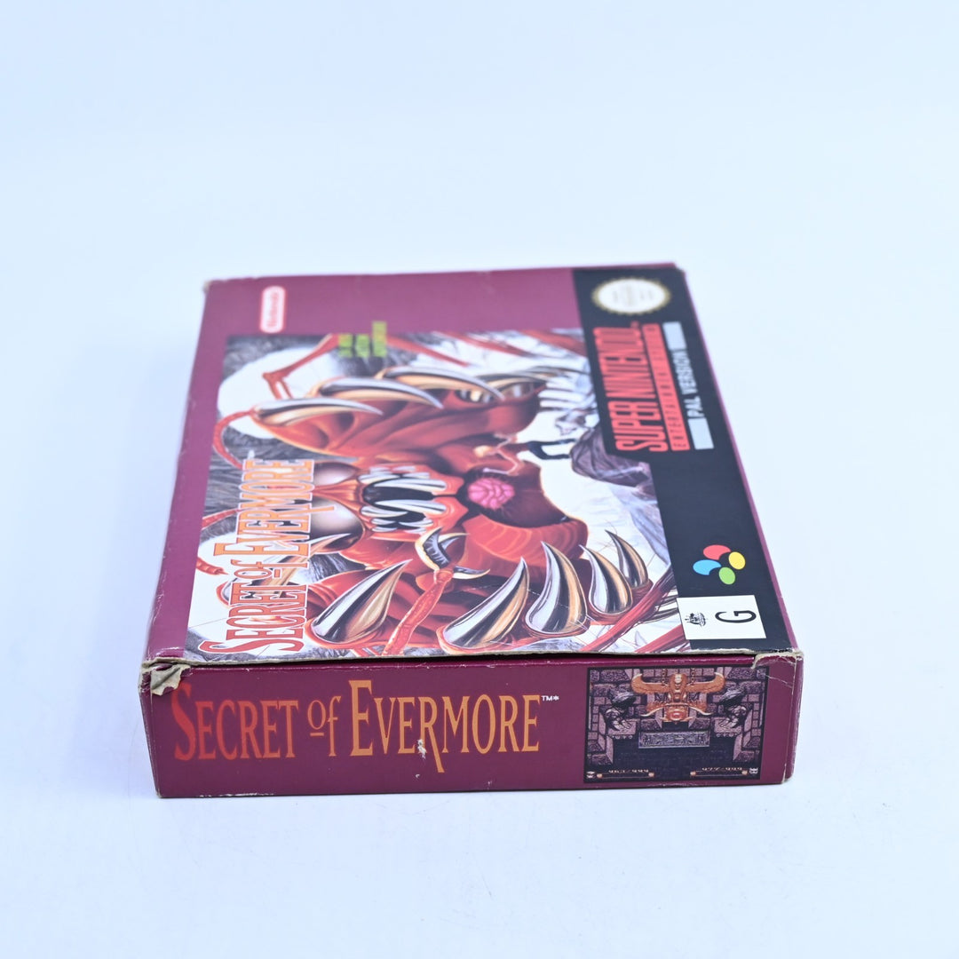 Secret of Evermore - Super Nintendo / SNES Boxed Game - PAL - FREE POST!