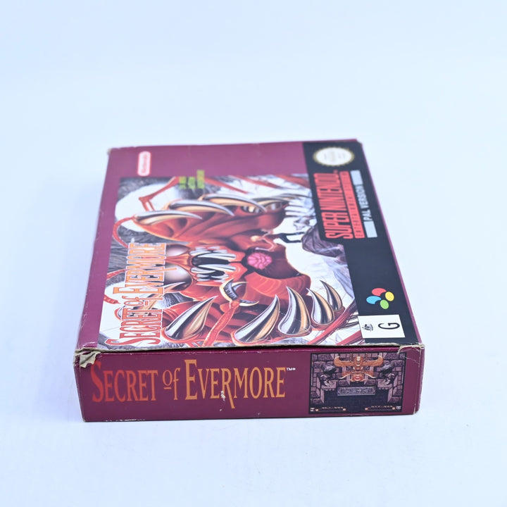 Secret of Evermore - Super Nintendo / SNES Boxed Game - PAL - FREE POST!