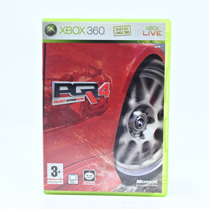 Project Gotham Racing 4 - PGR 4 - Xbox 360 Game + Manual - PAL