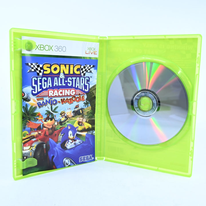 Sonic & Sega All-Stars Racing with Banjo & Kazooie - Xbox 360 Game + Manual