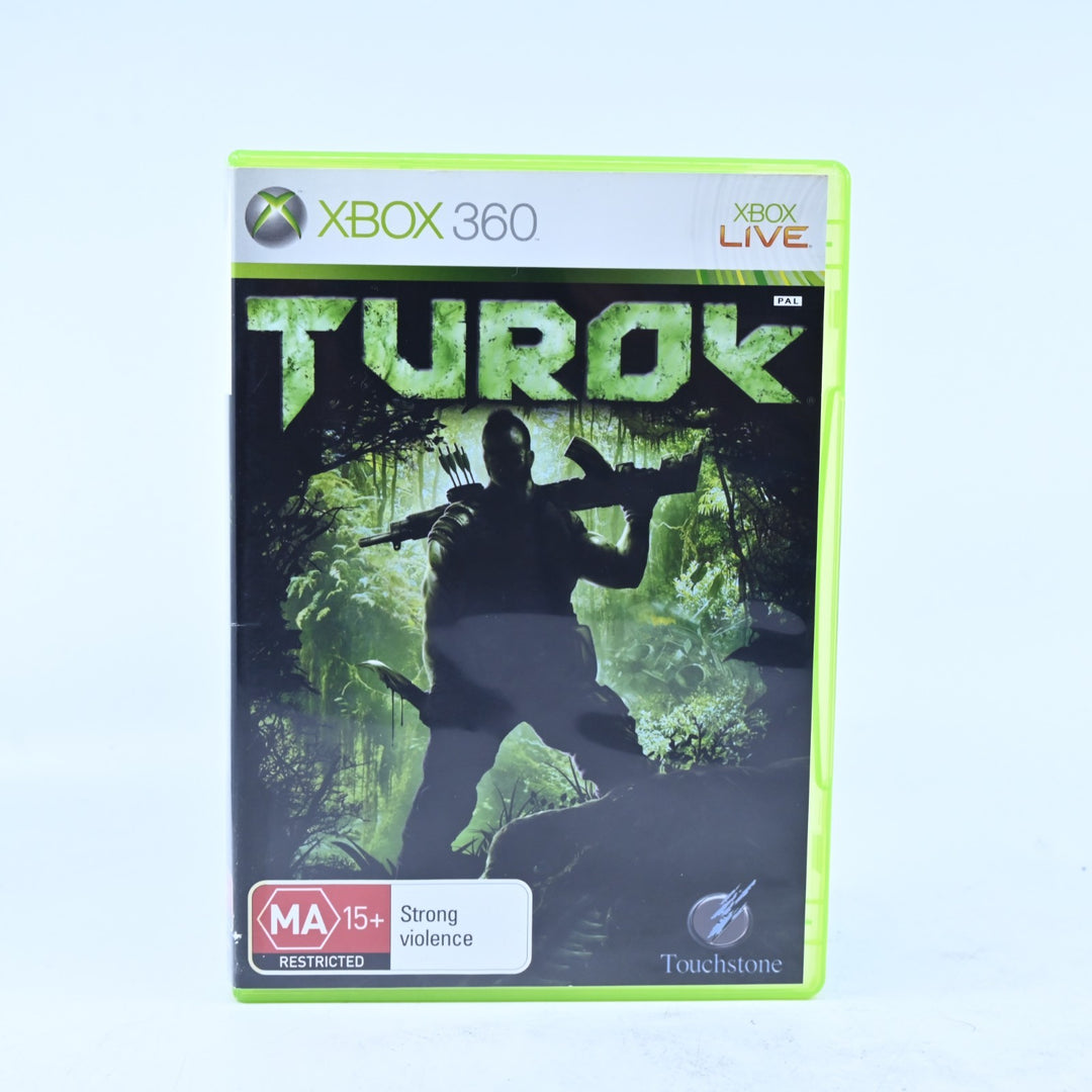 Turok - Xbox 360 Game - No Manual - PAL - MINT DISC!