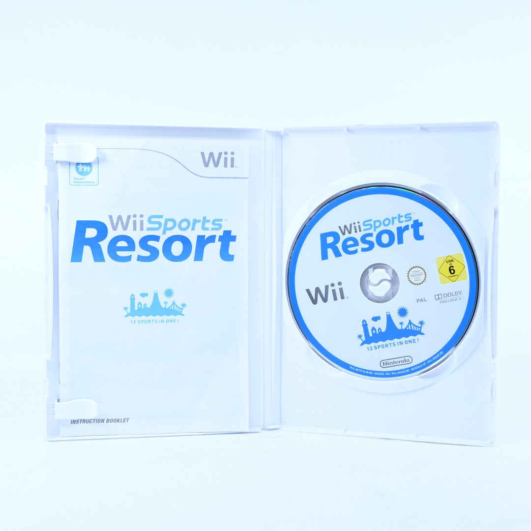 Wii Sports Resort - Nintendo Wii Game + Manual - PAL - MINT DISC!