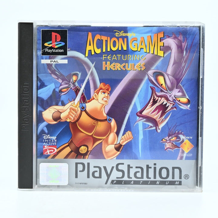 Disney's Action Game Hercules + Manual -Sony Playstation 1 / PS1 Game MINT DISC!