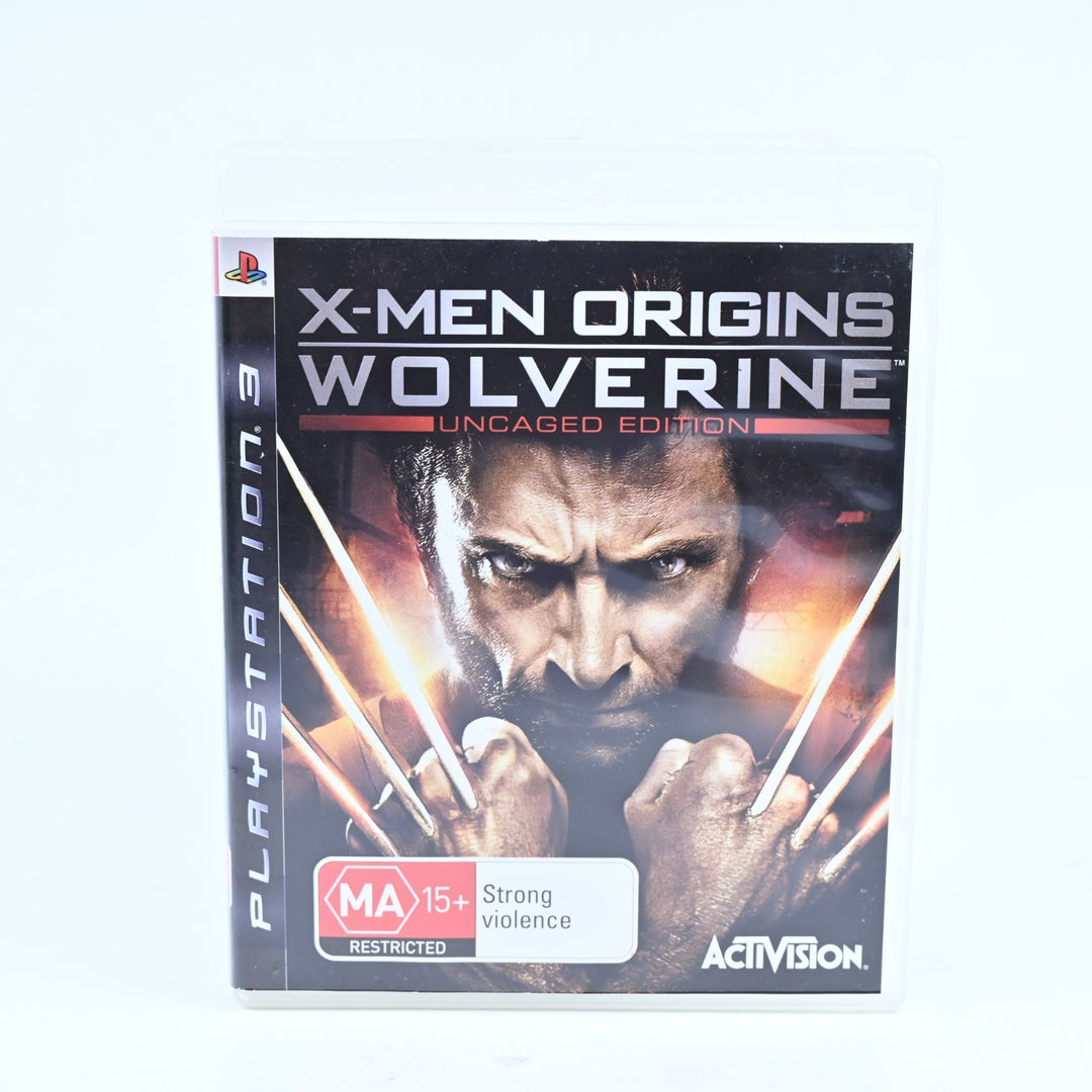 X-Men Origins Wolverine: Uncaged Edition - PS3 Game - No Manual - FREE POST!
