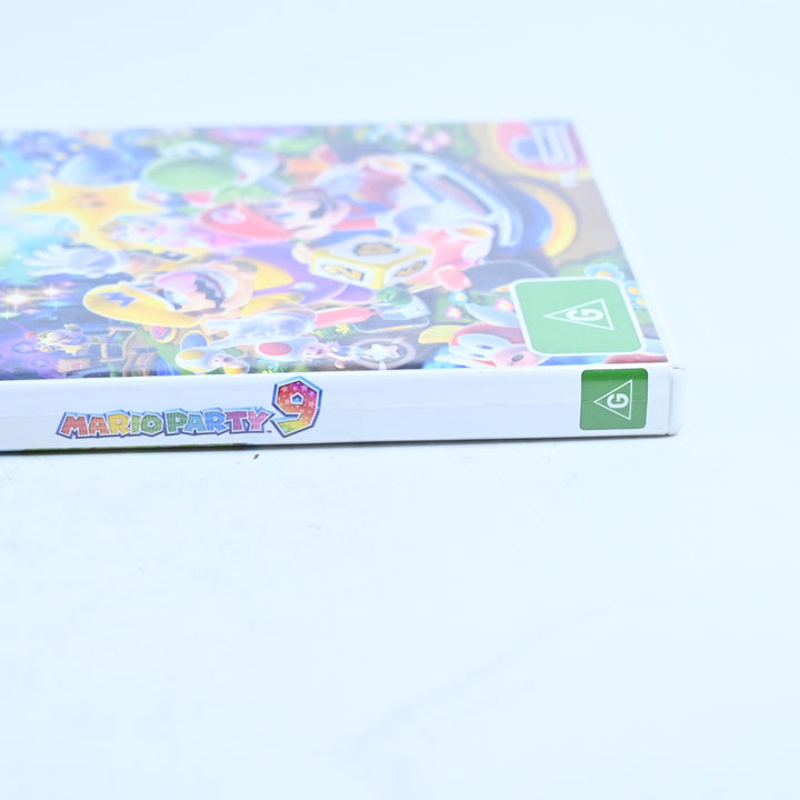 Mario Party 9 - Nintendo Wii Game + Manual - PAL - MINT DISC!