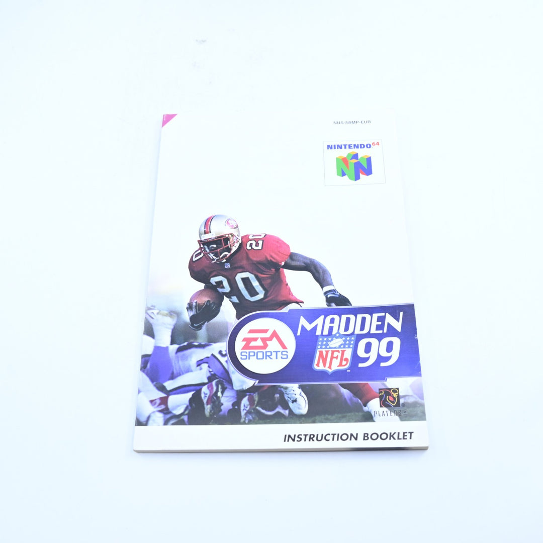 Madden NFL 99 - N64 / Nintendo 64 Boxed Game - PAL - FREE POST!
