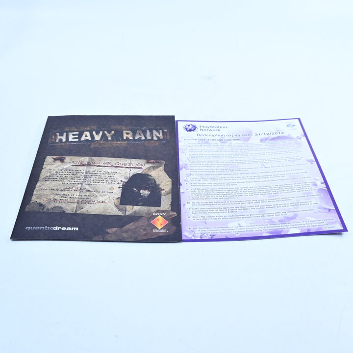 Heavy Rain - Special Edition - Sony Playstation 3 / PS3 Game - MINT DISC!
