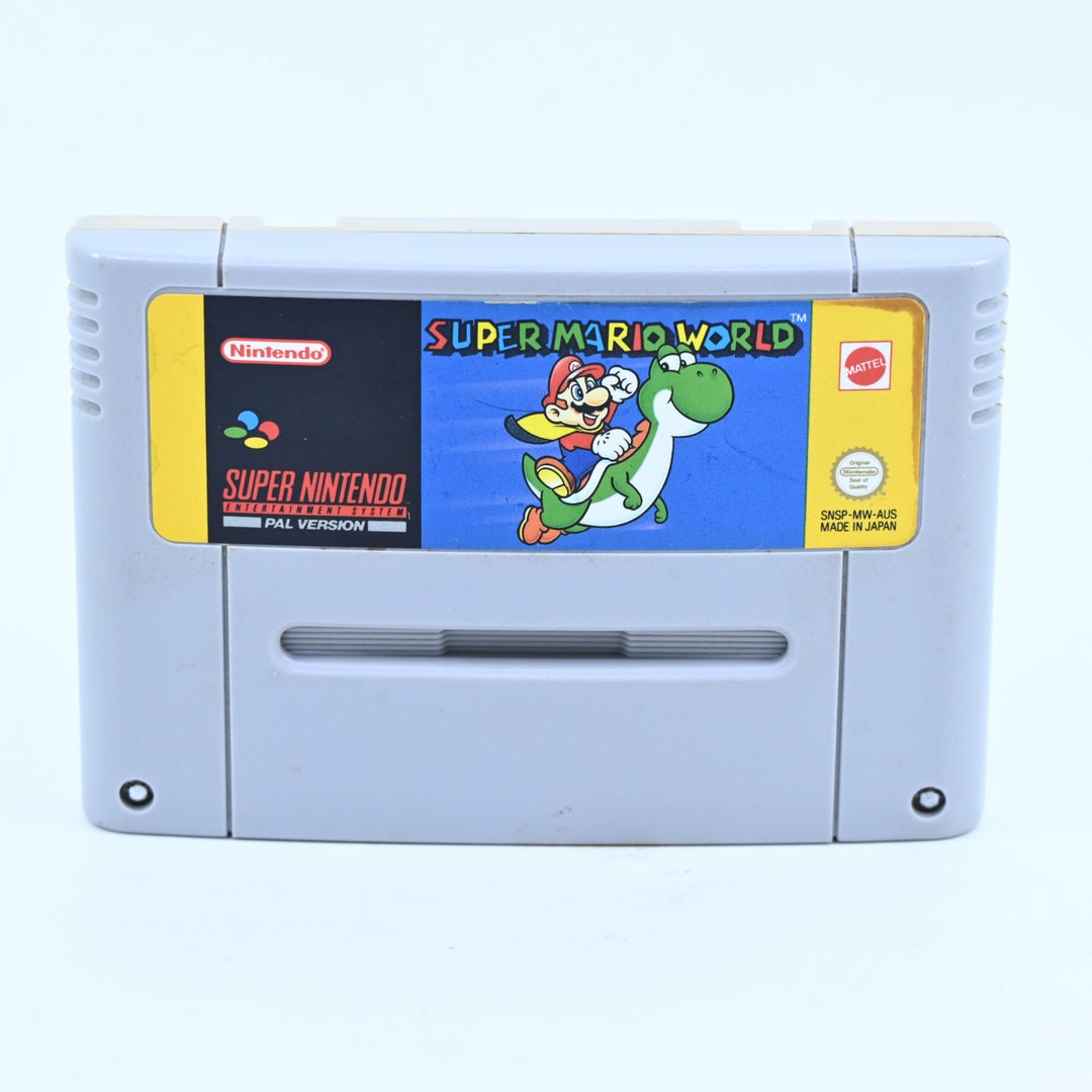 Super Mario World - Super Nintendo / SNES Game - PAL - FREE POST!