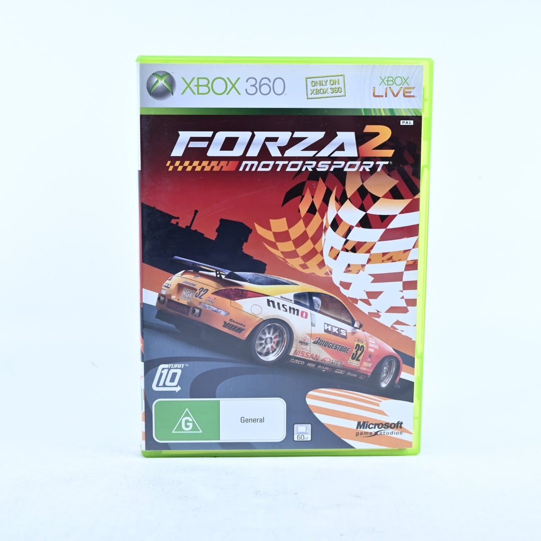 Forza Motorsport 2 - Xbox 360 Game + Manual - PAL - MINT DISC!