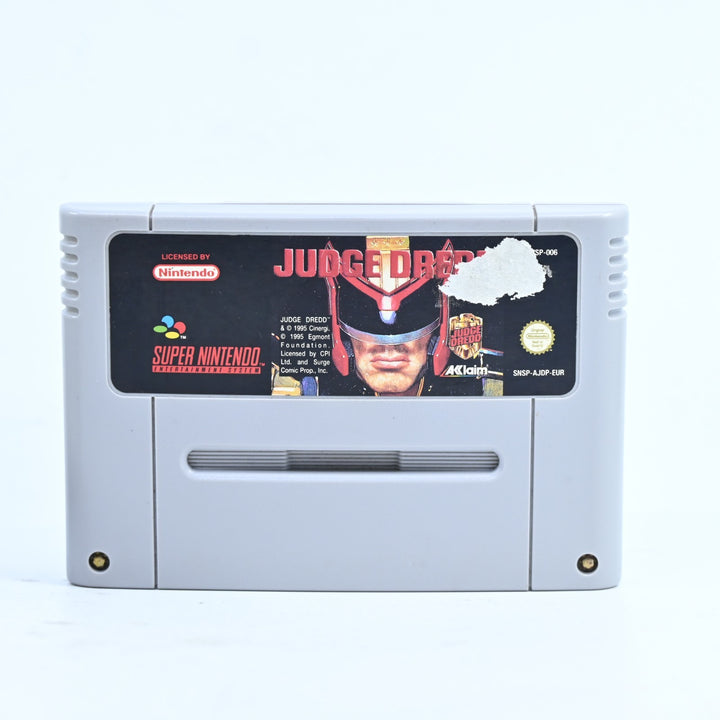 Judge Dredd - Super Nintendo / SNES Game - PAL - FREE POST!