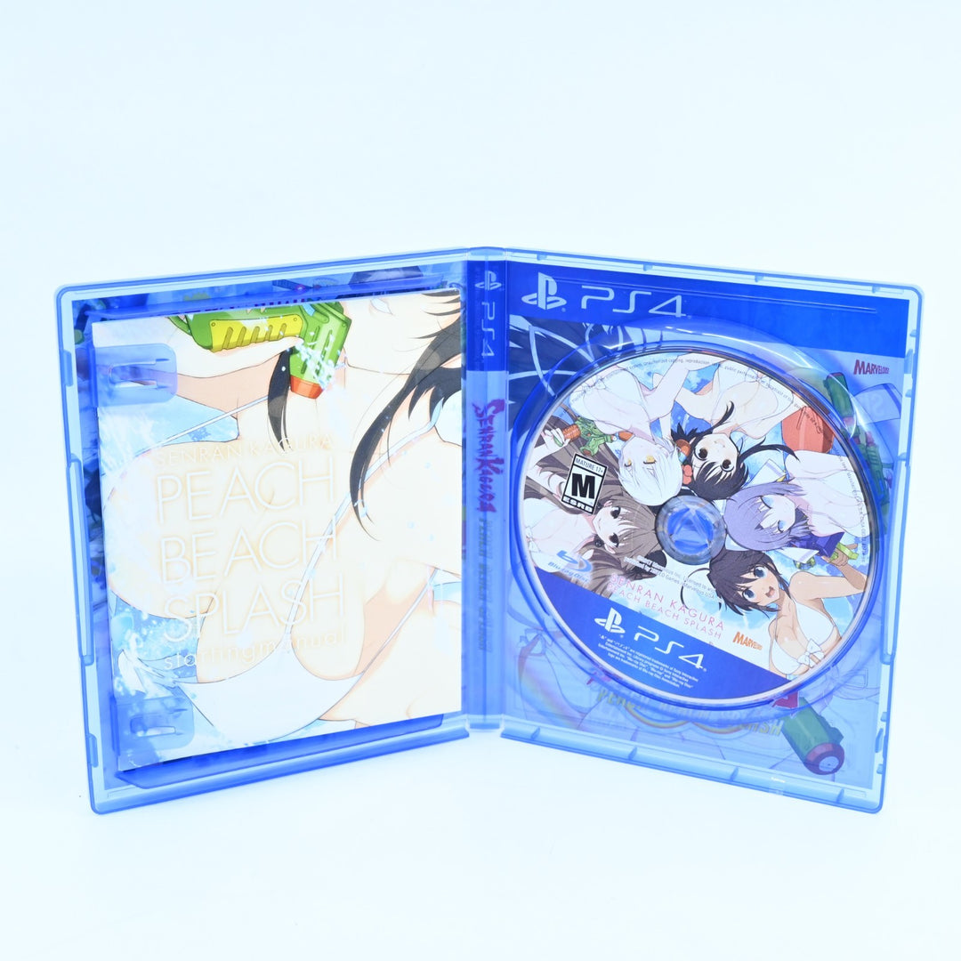 Senran Kagura Peach Beach Splash - No Shirt No Shoes All Service Ed. - PS4 Game