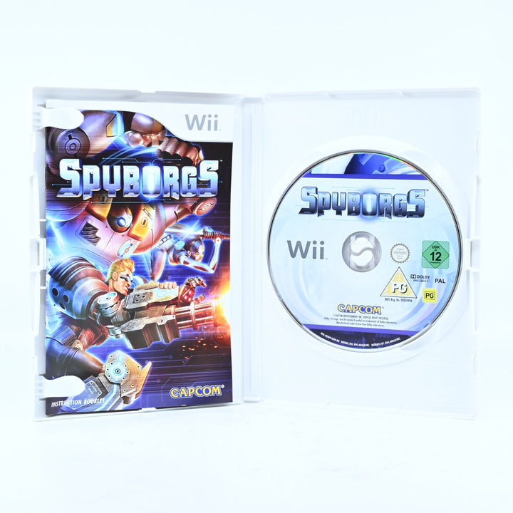 Spyborgs - Nintendo Wii Game + Manual - PAL - MINT DISC!