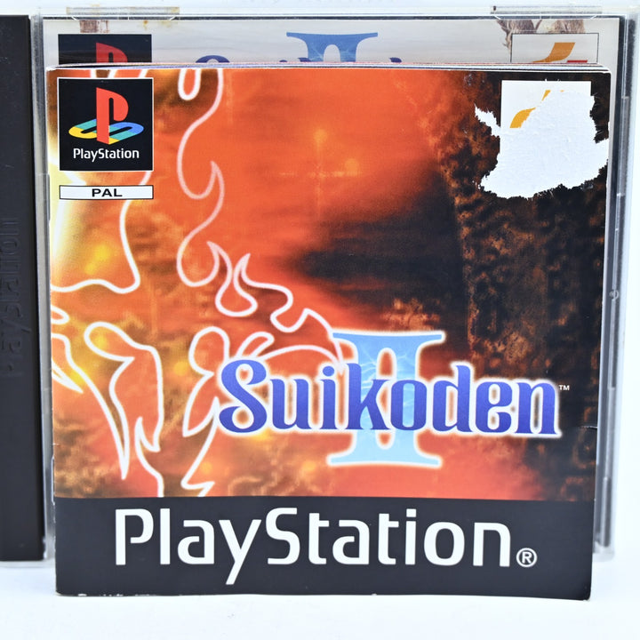 Suikoden II - Sony Playstation 1 / PS1 Game + Manual - PAL - MINT DISC!