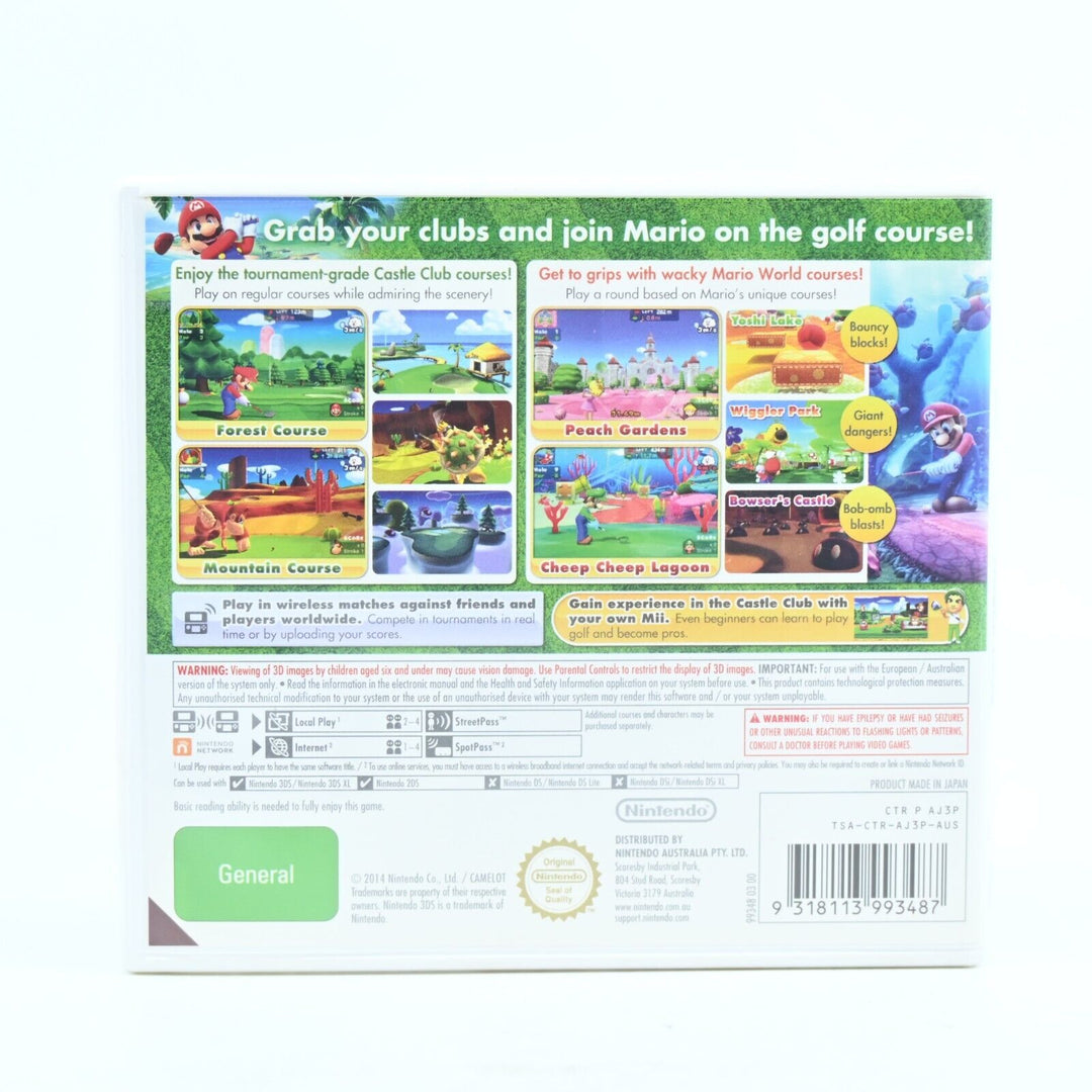 Mario Golf: World Tour -  Nintendo 3DS Game - PAL - FREE POST!