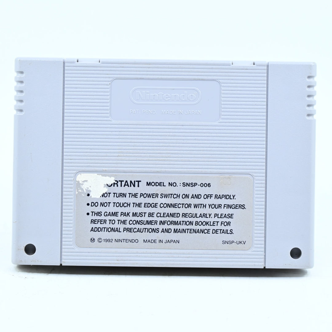 Unirally - Super Nintendo / SNES Game - PAL - FREE POST!