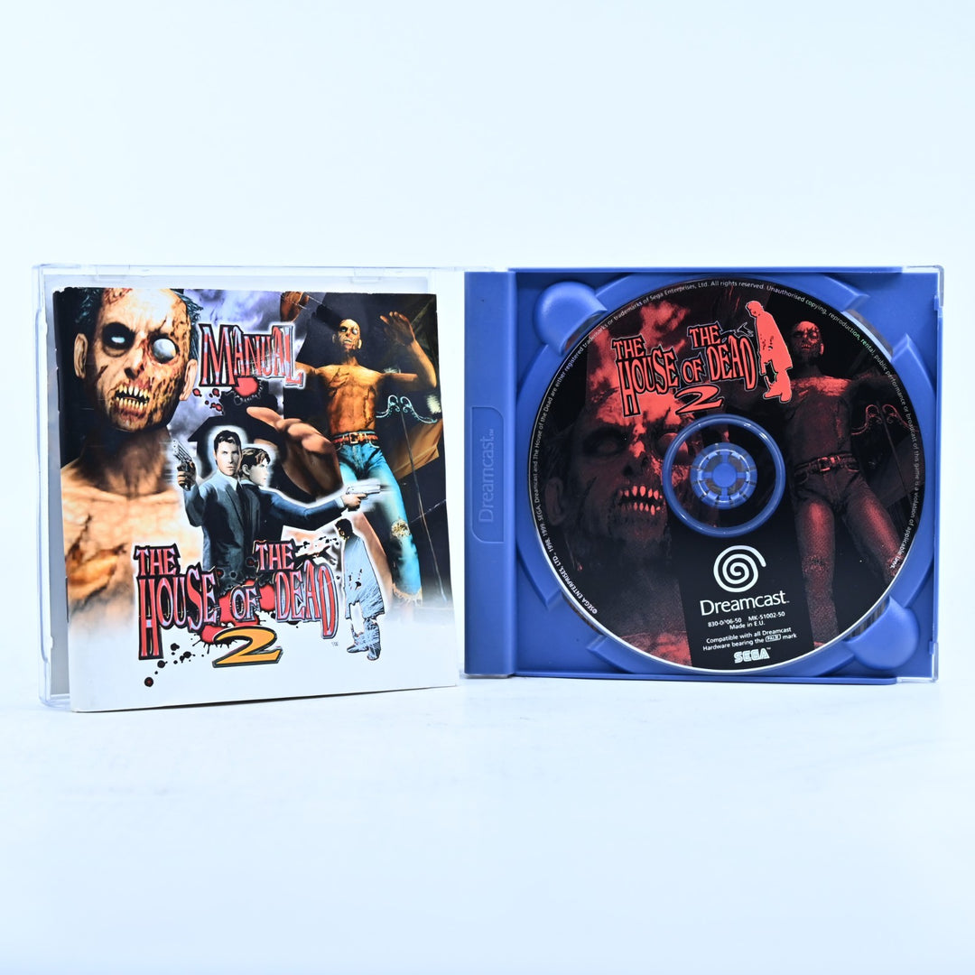 The House of the Dead 2 - Sega Dreamcast Game + Manual - PAL