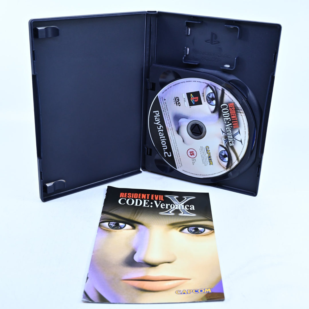 Resident Evil CODE: Veronica X - PS2 Game + Manual + DMC Demo - PAL - MINT DISC!