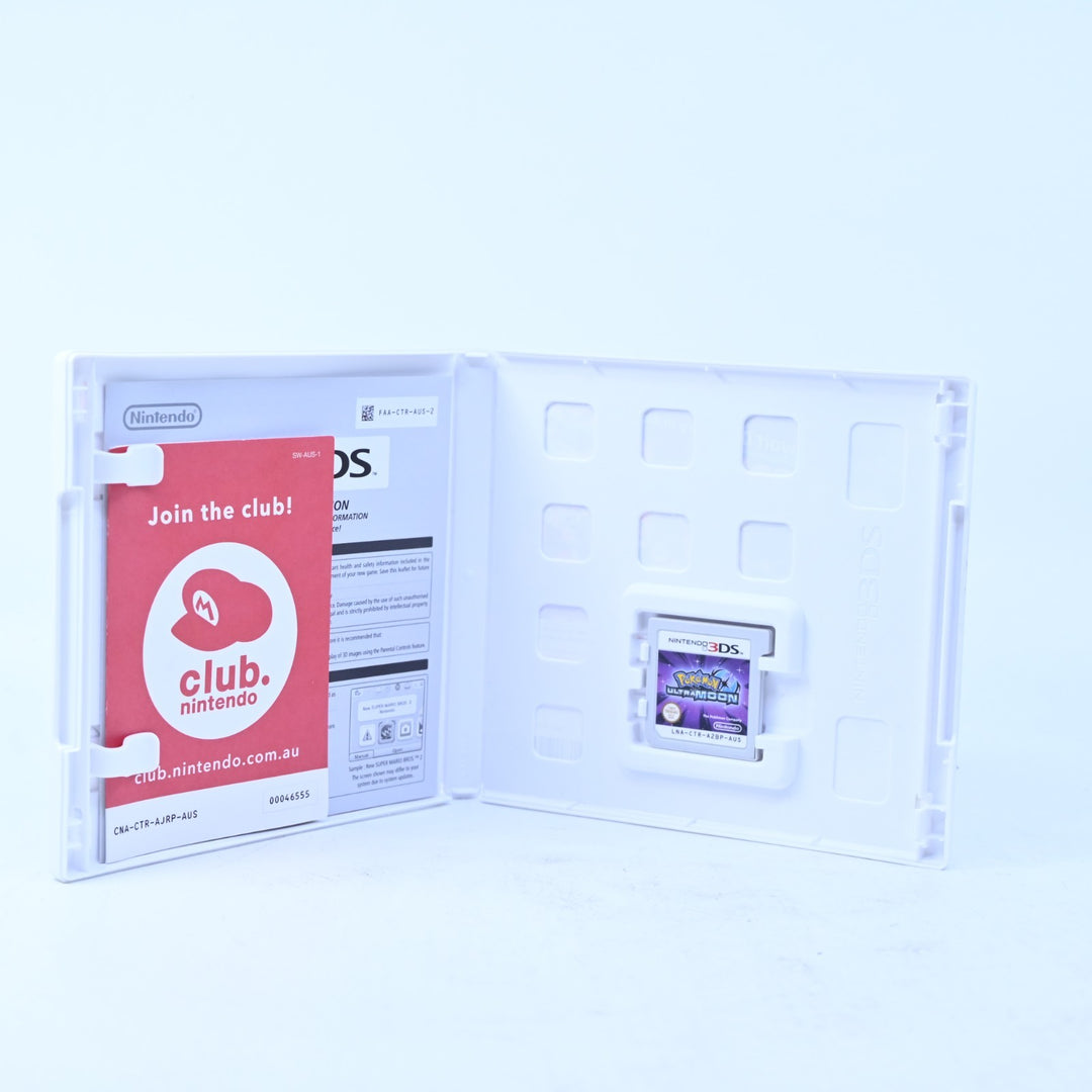 Pokemon Ultra Moon - Nintendo 3DS Game - PAL + Manual - FREE POST!