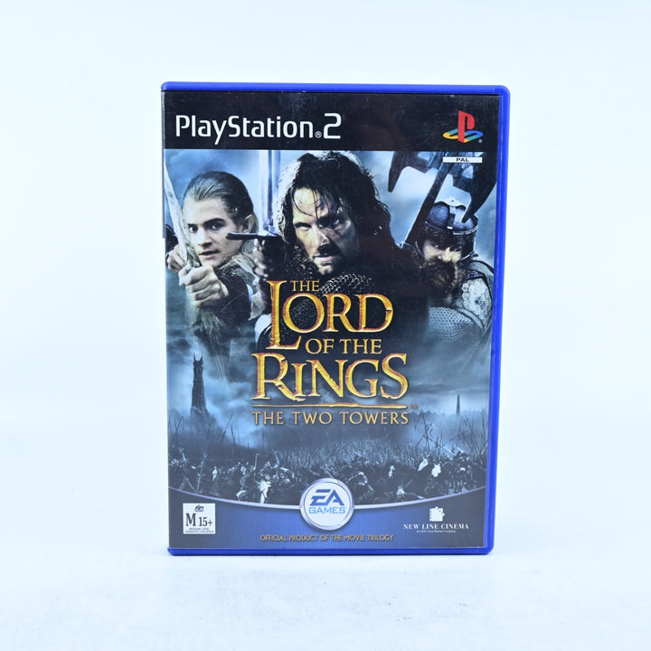 The Lord of the Rings: The Two Towers - Sony Playstation 2 / PS2 Game + Manual