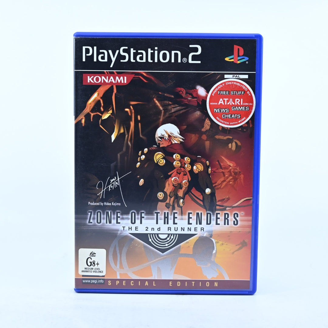 Zone of the Enders: The 2nd Runner - Sony Playstation 2 / PS2 Game + Manual
