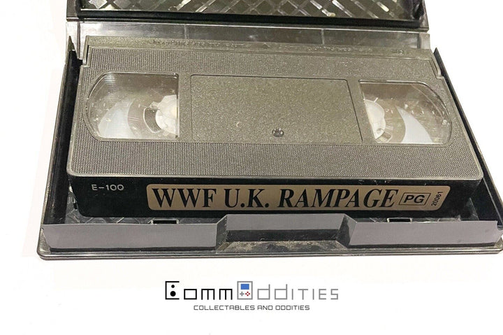 WWF UK Rampage 93 RARE VHS Video