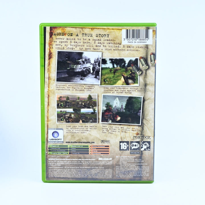 Brothers in Arms: Road to Hill 30 - Original Xbox Game + Manual - PAL