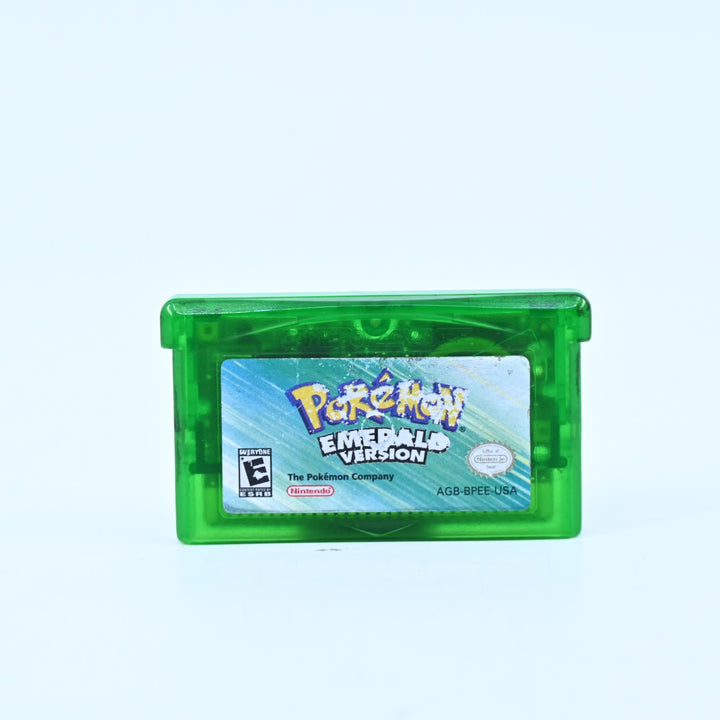 Pokemon Emerald Version - GBA Game - Region Free - NEW BATTERY!