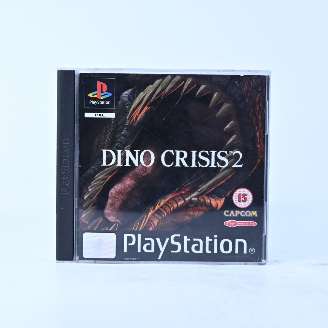 Dino Crisis 2 - Sony Playstation 1 / PS1 Game + Manual - PAL - MINT DISC!