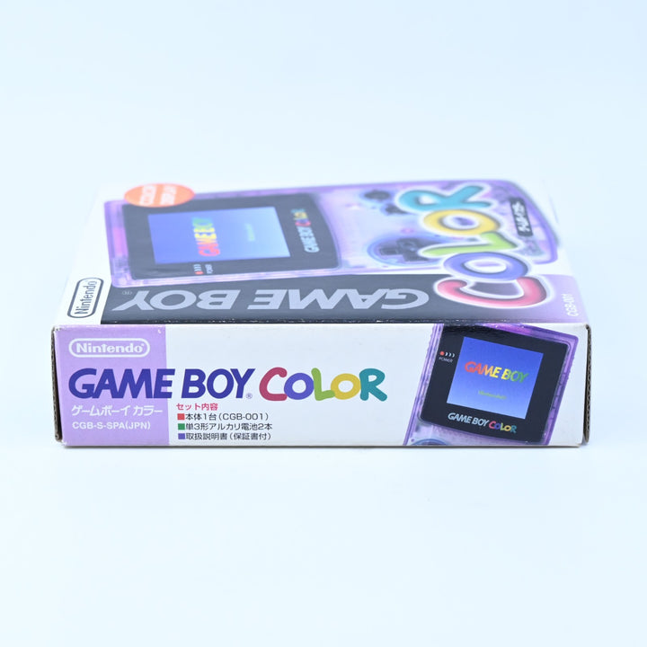 CGB-001 Atomic Purple - Nintendo Gameboy Color Boxed Console - Japanese