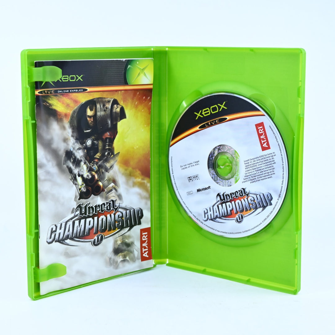 Unreal Championship - Original Xbox Game + Manual - PAL - MINT DISC!