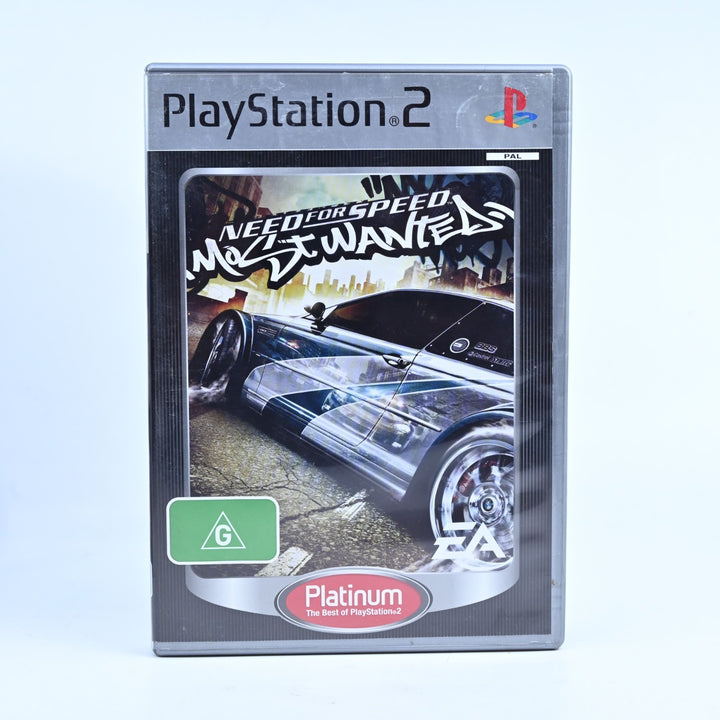 Need for Speed: Most Wanted - Sony Playstation 2 / PS2 Game + Manual - PAL