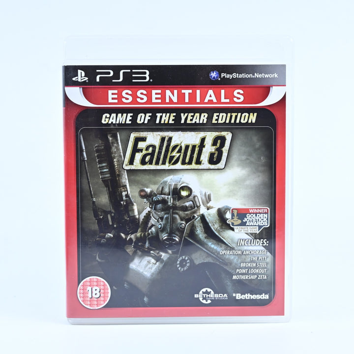 Fallout 3 - Game of the Year Edition - GOTY - Sony Playstation 3 / PS3 Game