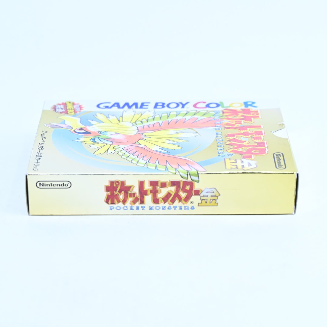 Pokemon Gold Version - Nintendo Gameboy Color Boxed Game - NTSC-J NEW BATTERY!