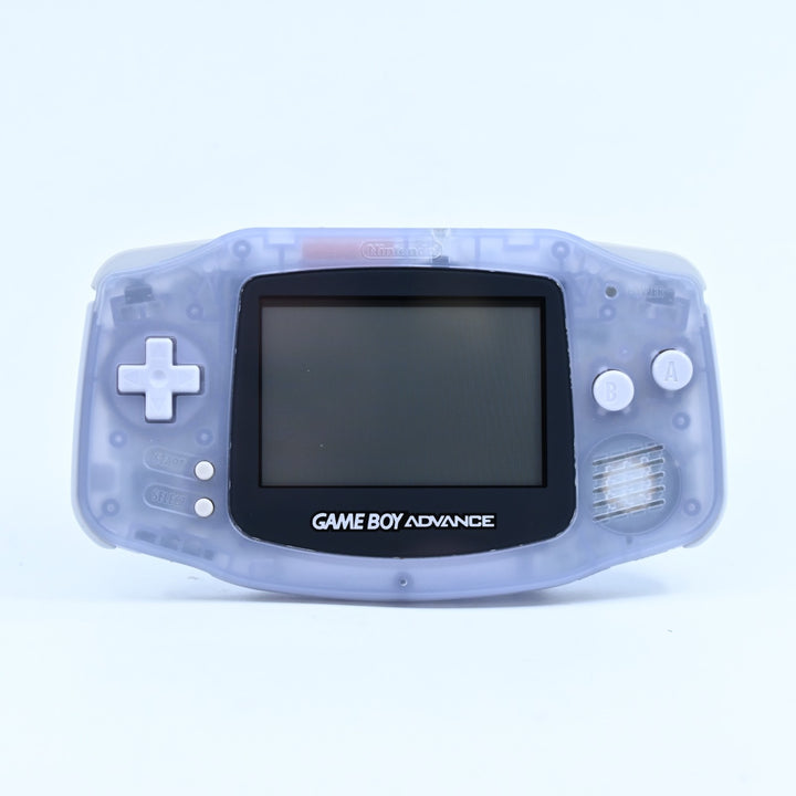 AGB-001 - Glacier - Nintendo Gameboy Advance Console - FREE POST!