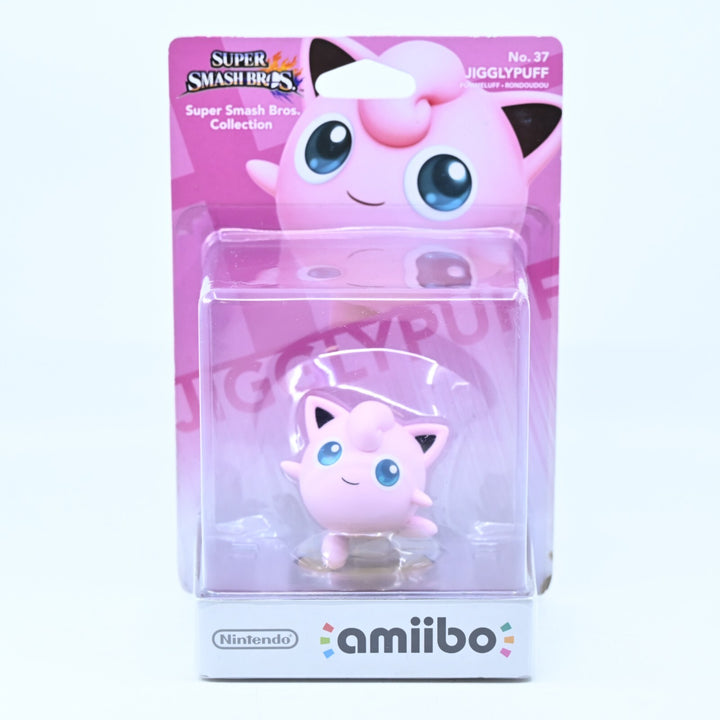 SEALED! Jigglypuff Amiibo No. 37 - Super Smash Bros. - Toy - FREE POST!
