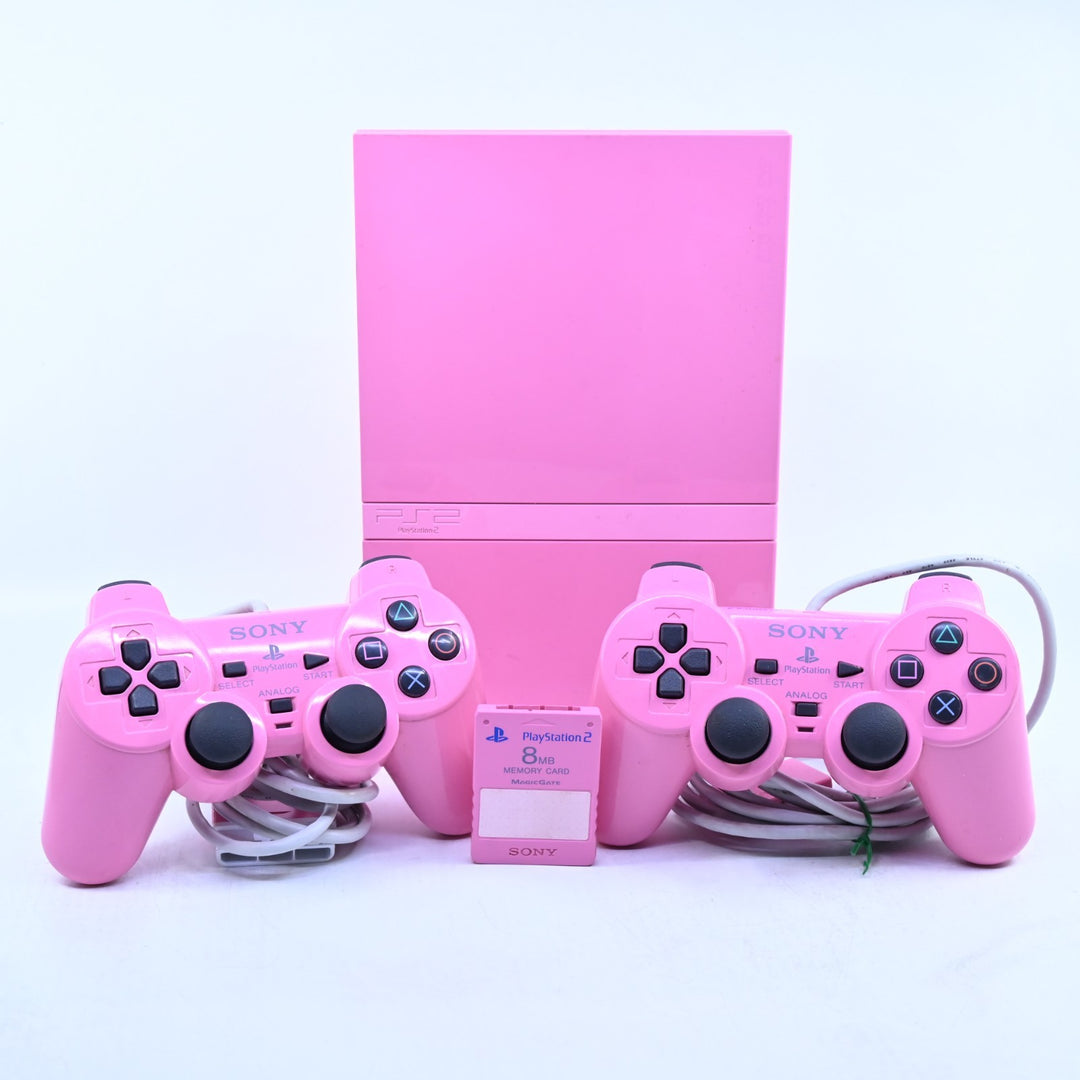 Pink Sony Playstation 2 / PS2 Slim Console - AUS PAL - FREE POST!
